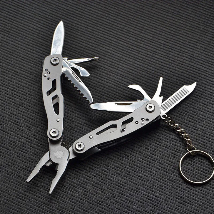 全新多功能户外爬山工具小刀钳子便携工具开瓶...