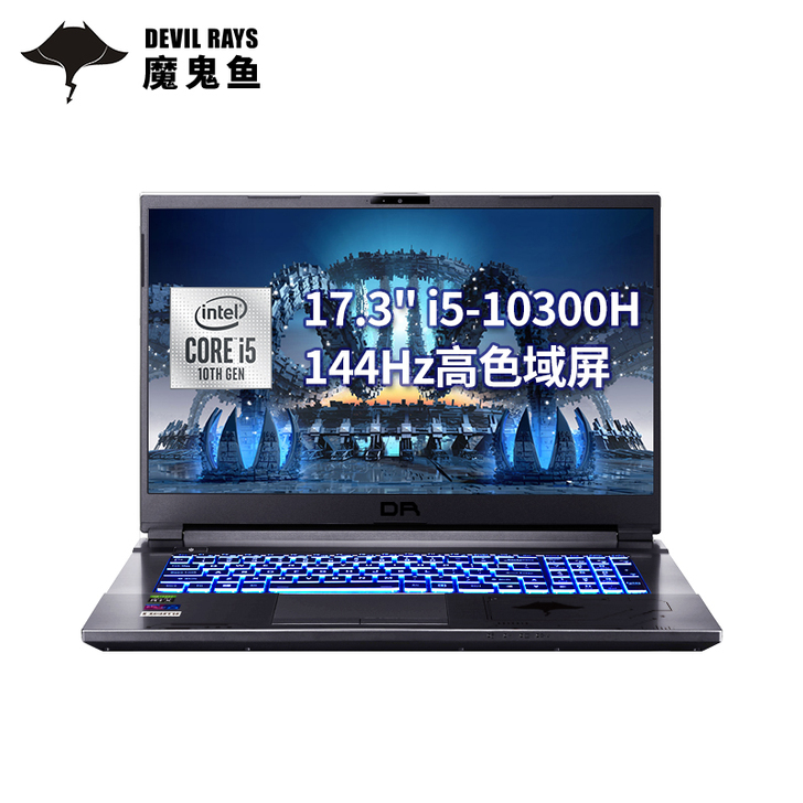 未来人类 DR721 17.3英寸笔记本(...