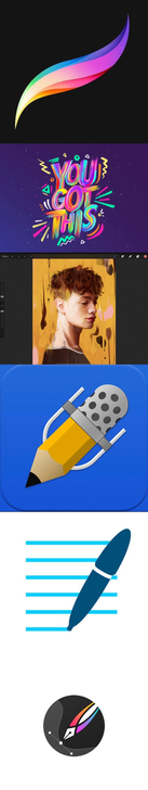 Procreate Notability...