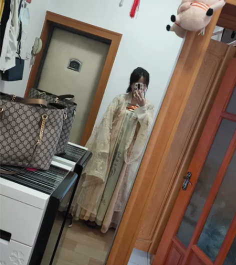 清衣柜低价出原创绝版汉服重工刺绣绣花汉服女...