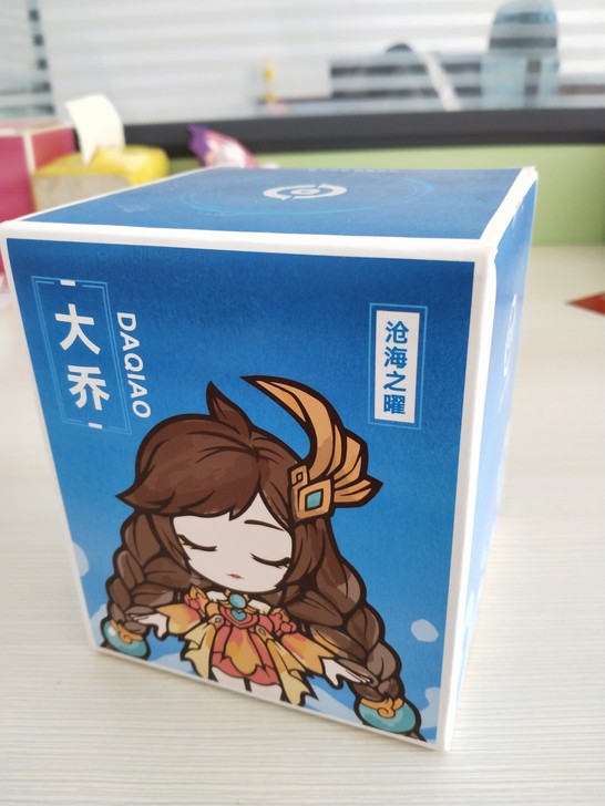 王者荣耀Q版手办,原色大乔沧海之曜,全新未...