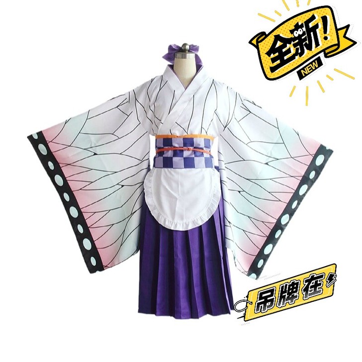 鬼灭之刃蝴蝶忍同人cos 全新 s-m 未...