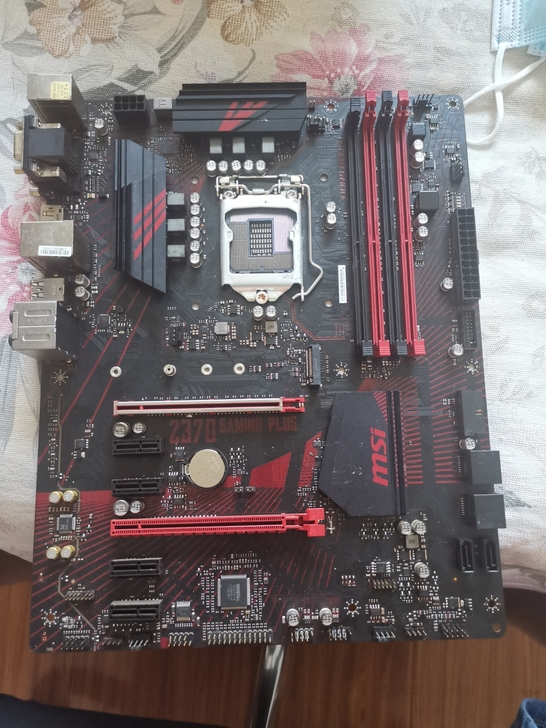 微星z370 gaming plus主板，...