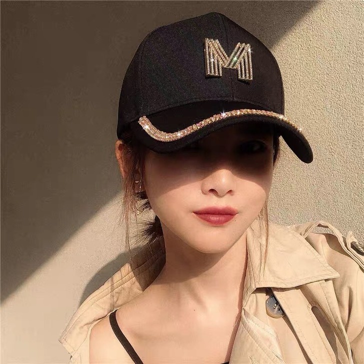 帽子女韩版网红鸭舌帽ins潮牌春夏天休闲M...