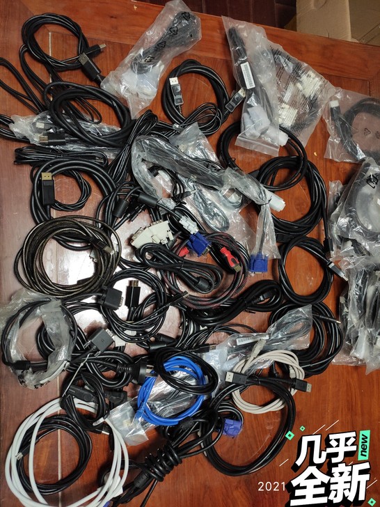 各种电脑数据线视频线显示器线低价处理VGA...