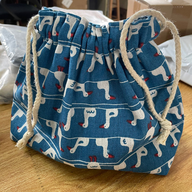 全新 布艺 日式便当盒袋 可爱便携式 手提...