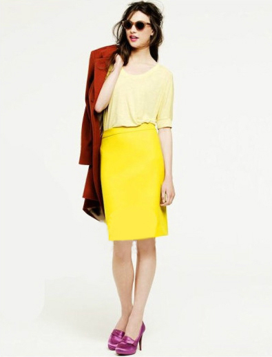 欧美春秋冬高腰羊毛呢料铅笔裙半身裙过膝裙西...