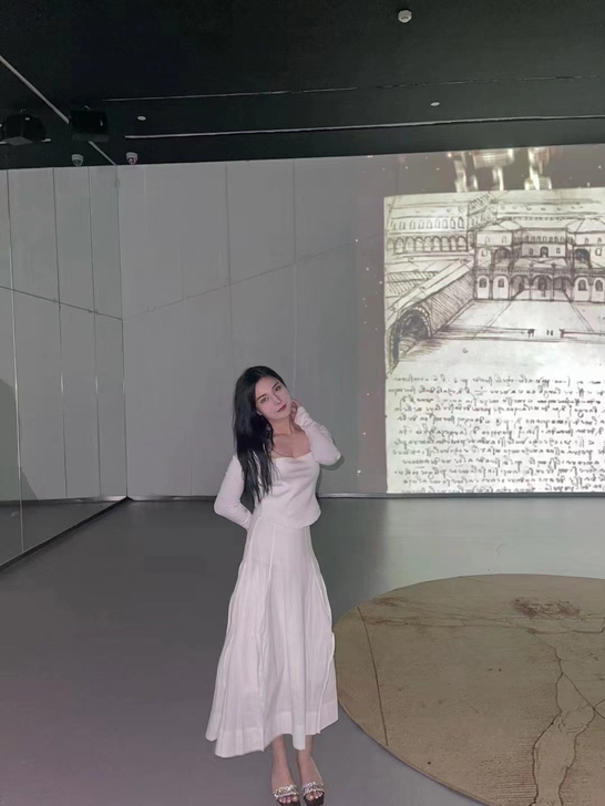 不规则伞裙高腰宽松大摆半身裙