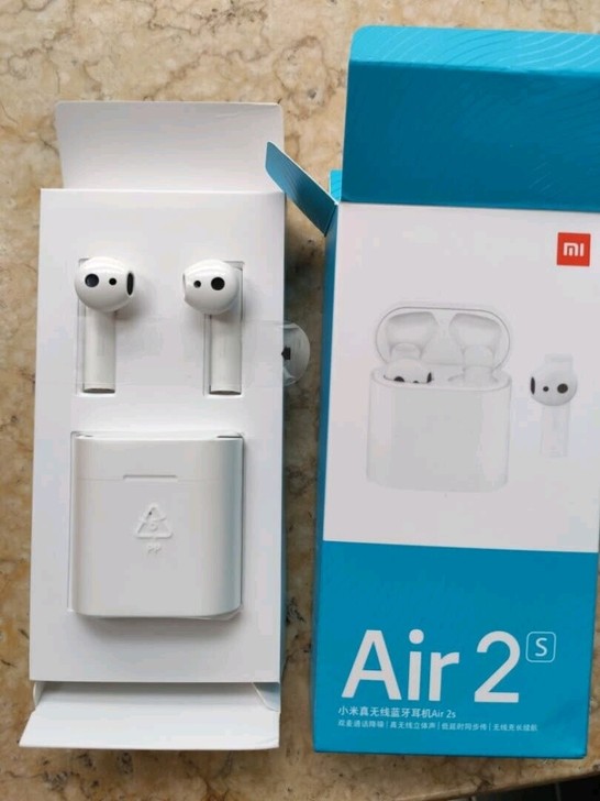 小米蓝牙耳机air2s仅拆封试戴了一下