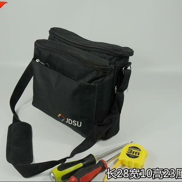 单肩工具包多功能电工维修斜挎牛津布防水加厚...