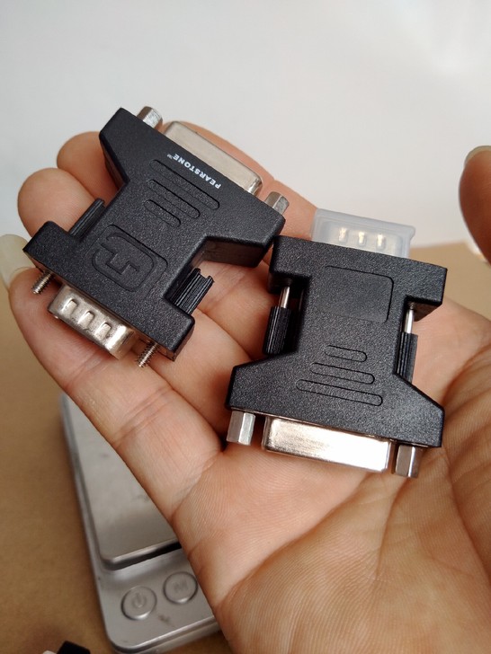 VGA转DVI转接头连接头大厂大品牌质硬V...