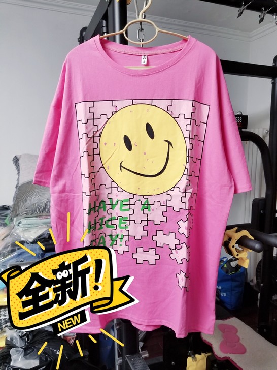 全新 大码女装100斤~200斤港风麻棉透...