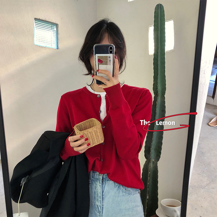 2020流行女装新款韩版宽松显瘦长袖针织衫...