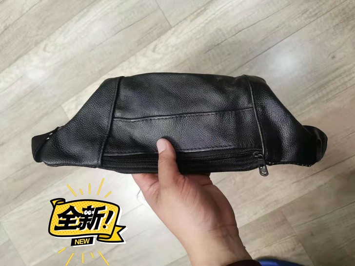 头层牛皮腰包！全新的，运动时装手机，钥匙，...