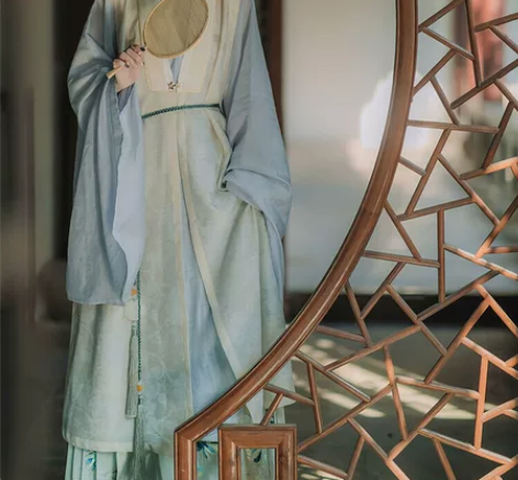 七月夕 醉花阴 下裙M 明制比甲汉服女袄裙...