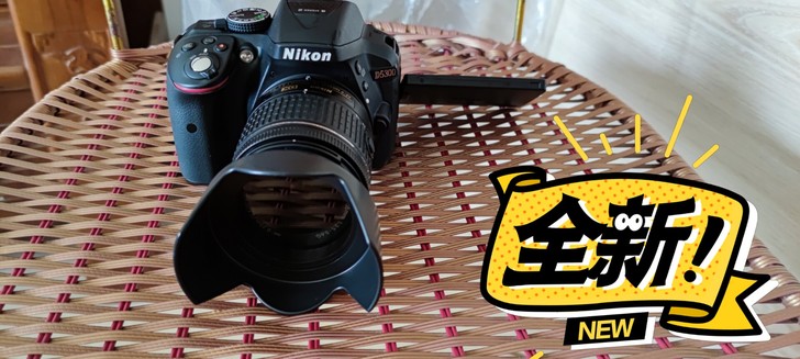 尼康d5300全新，专卖店入手，买了一个星...