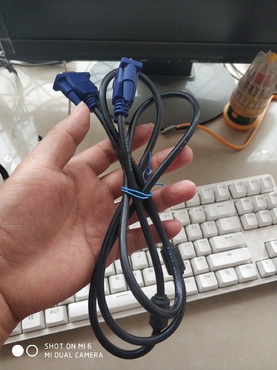 拆机vga连接线