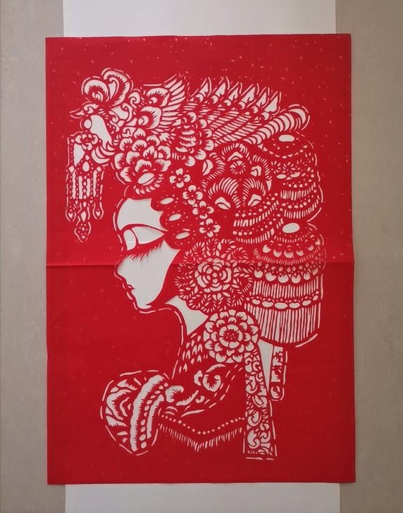 纯手工古风雕刻画,可搭配木质外框,喜欢古风...