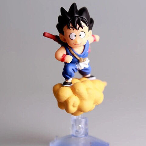 七龙珠手办幼年飞行悟空吸盘桃白白动漫二次元...