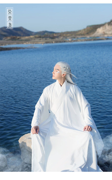 柒栗集汉服 衬袍  中裤 可以搭配圆领袍 ...