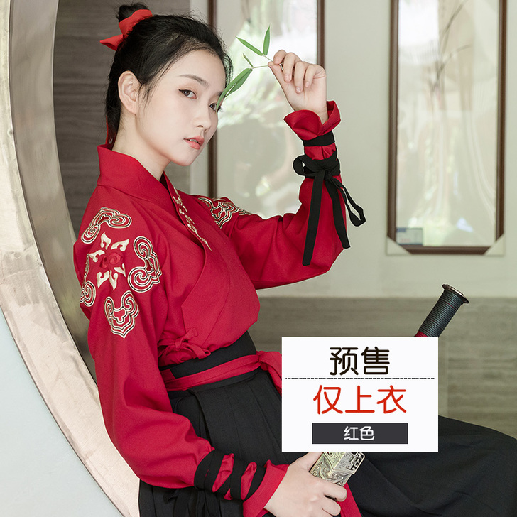 重回汉唐汉服情侣明曜日常非古装中国风刺