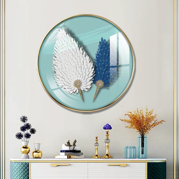 组合画玄关客厅沙发挂画餐厅装饰画清新多套工...