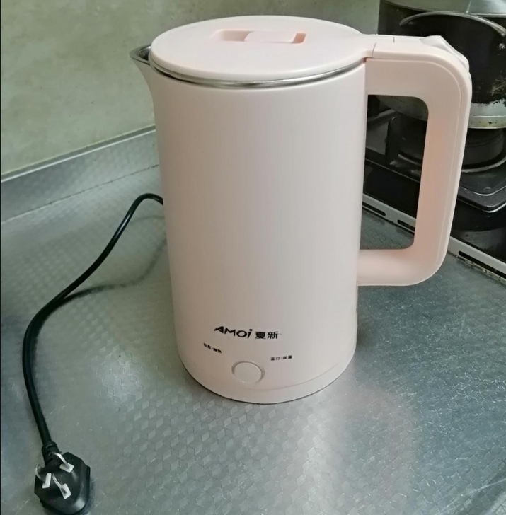 夏新电热水壶家用烧水壶保温热水壶自动断电开...