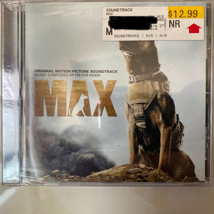 Max 忠犬麦克斯 电影原声 美版未拆CD...