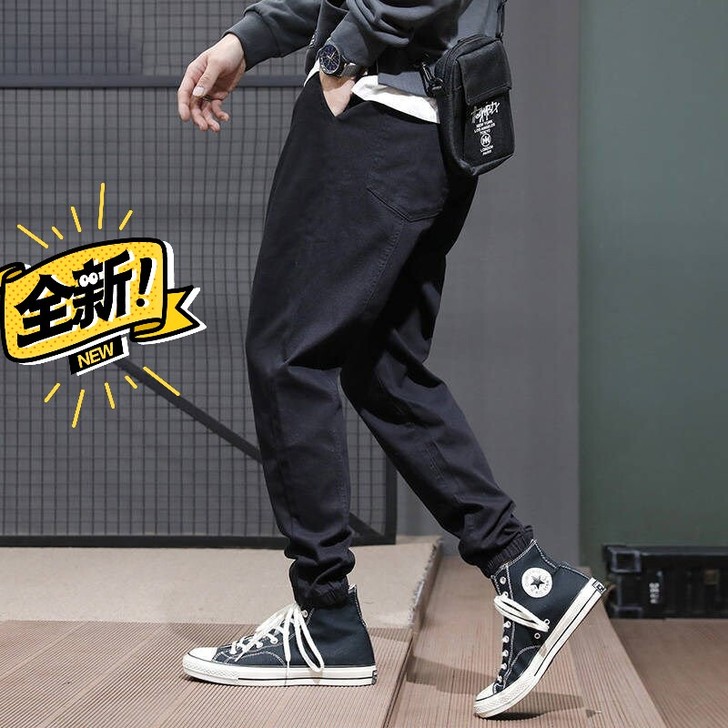 【门店装修清仓！】工装裤子男士韩版潮流20...