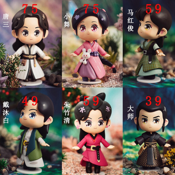 现货斗罗大陆盲盒确认款唐三小舞朱竹清马红俊...