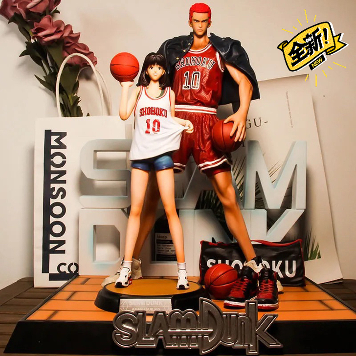 灌篮高手系列手办模型樱木花道赤木晴子流川枫...