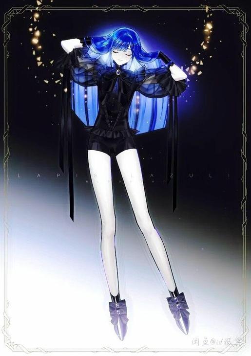 (开学发货）青金石礼服