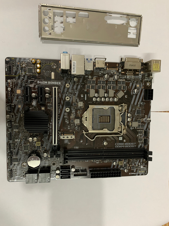 微星B460M BOMBER爆破弹主板，功...