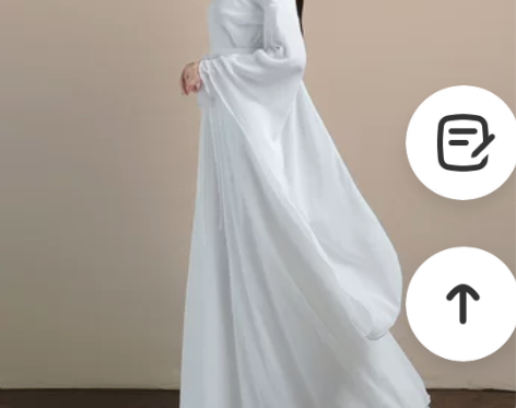 宋制汉服女白色仙裙飘逸古装古风学生舞蹈古典...