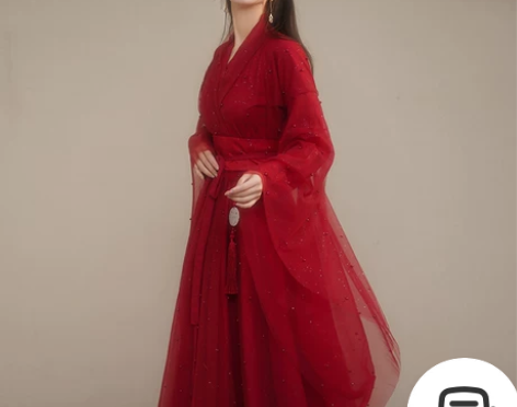 2022原创汉服女夏季古装飘逸超仙中国风裙...