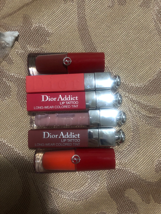 Dior##amp;amp;阿玛尼 唇釉 ...