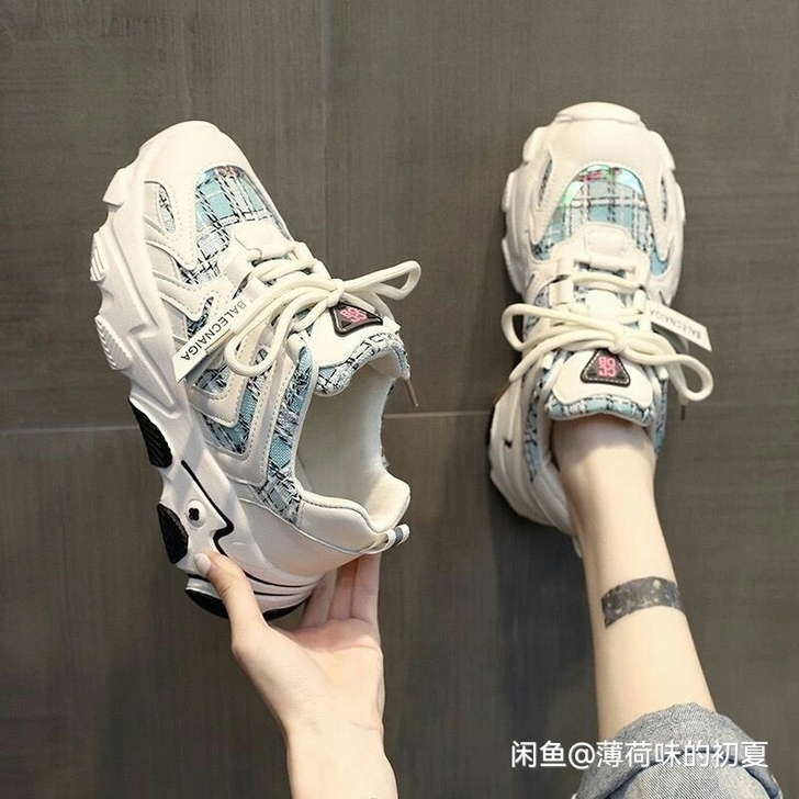 欧货老爹鞋女ins潮2020秋冬季新款欧洲...