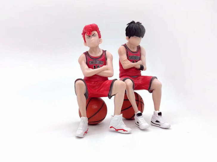 灌篮高手 樱木花道 流川枫 坐球 Q版公仔...