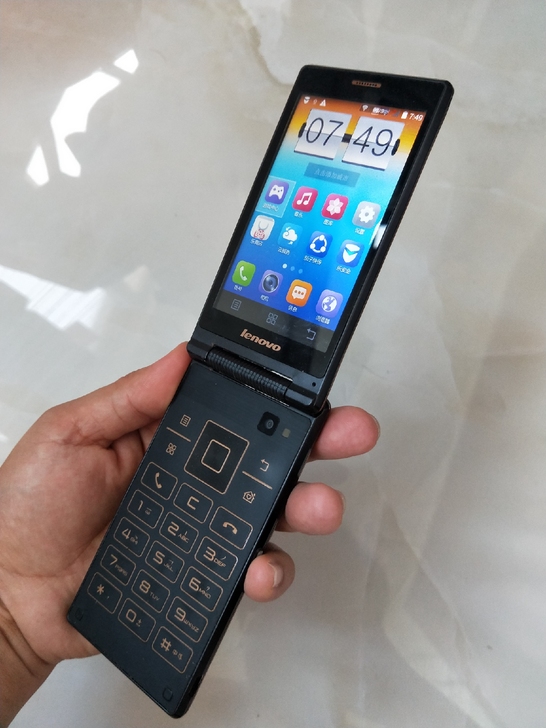 联想A588t 翻盖手机 按键手机 智能手...