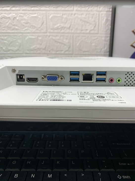 优派一体机a2308 23寸四核j3160...