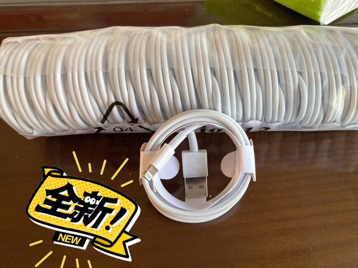 【免费送3条】全新富士康原厂苹果数据线苹果...