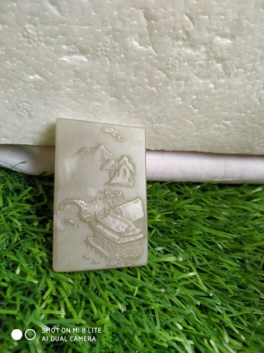 和田玉雕刻的山水画入手渠道:所拍宝贝都是我...