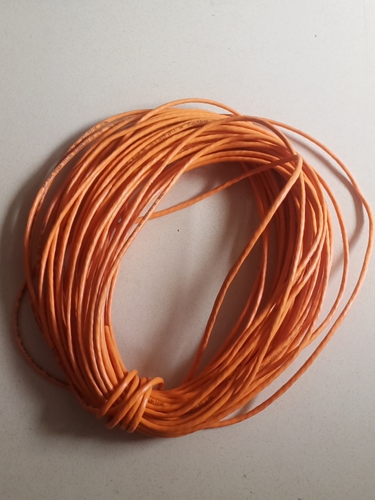 超五类纯铜网线,全新30米,30元 6...