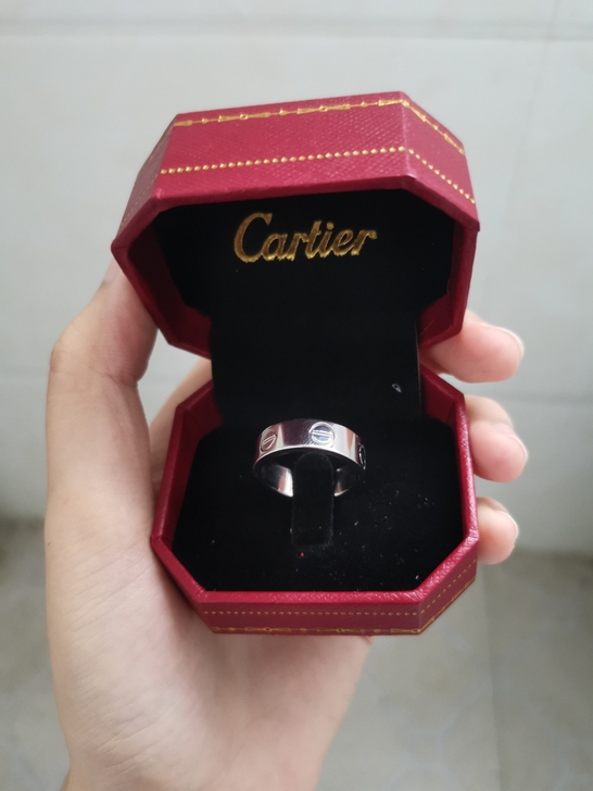 戒指新的,银色的 7码 54号圈,内直径1...