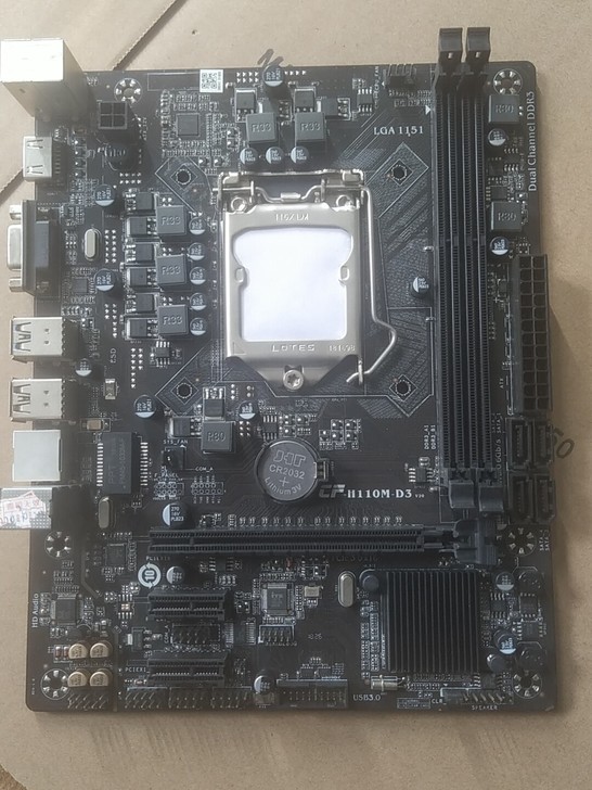 支持QL3X CPU主板。七彩虹h110主...