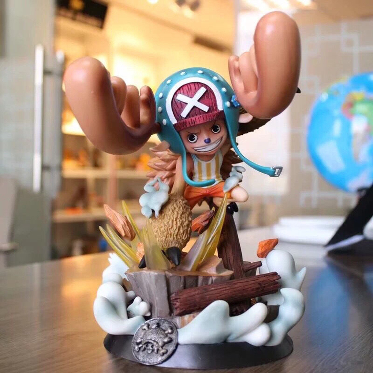 【海贼王优质手办】大型海贼王手办索隆路飞白...