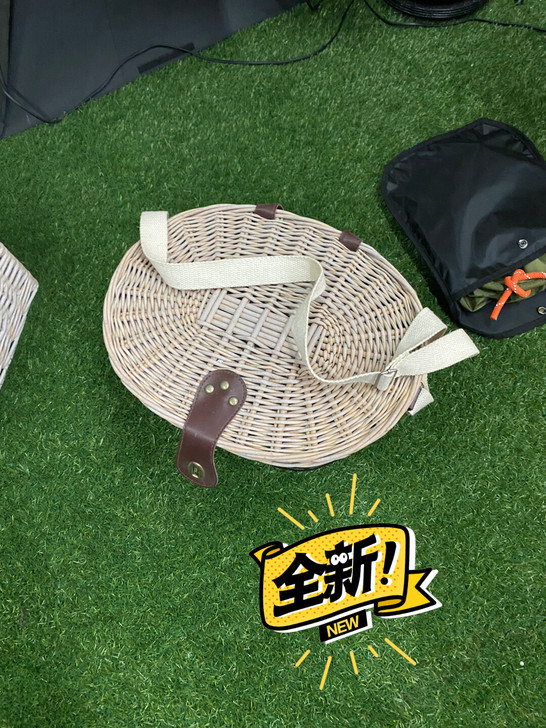 藤編帶歺具野歺藍，出口澳洲，單品全新