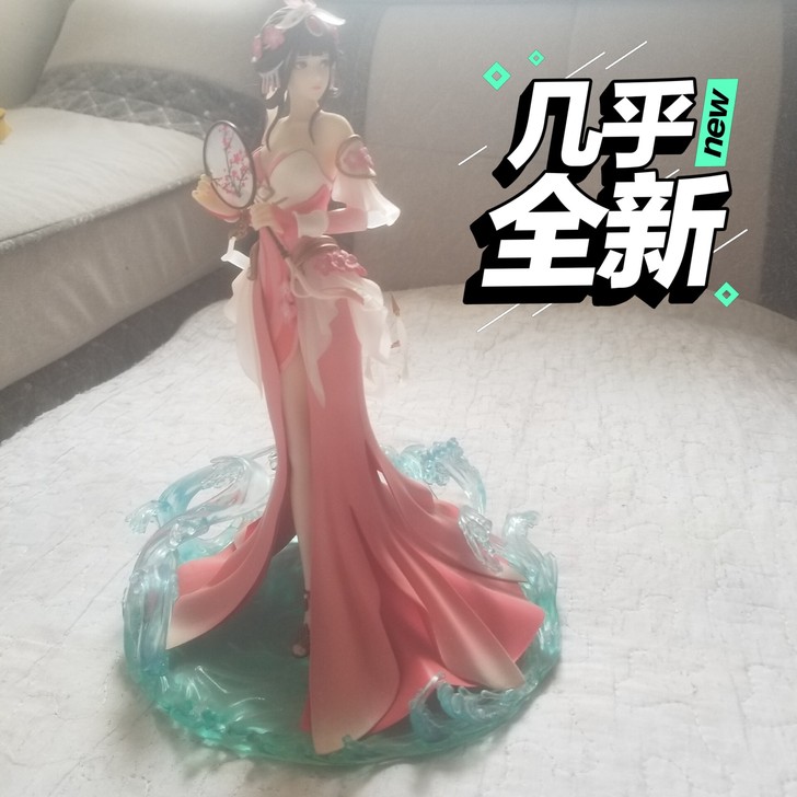王者荣耀甄姬游园惊梦手办，拆摆，几乎全新，...