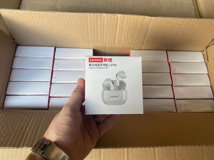 全新原装联想LP40蓝牙耳机，tws运动跑...