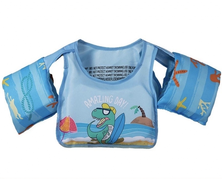 汗马 手臂浮圈儿童游泳圈手臂圈水袖宝宝初学...